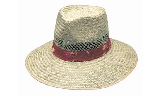 Headwear Pinched Straw Green Under/toggle Hat X12 - S3942 - City Workwear